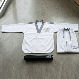 Uniforme de Taekwondo 100% Algodón Unisex de Alta Calidad para Artes Marciales y Boxeo - Product Image 4