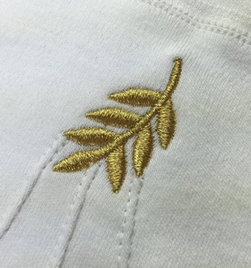 Guantes Masónicos Blancos de Algodón con Bordado del Capítulo del Arco Real, Guantes de Ceremonia Masónica, Fabricante de Artículos de Ceremonia - Product Image 2