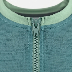 Maillot de Ciclismo Personalizado para Mujer, Manga Corta, Secado Rápido, Verde Azulado y Verde Menta, Espalda de Malla, Poliéster - Product Image 6