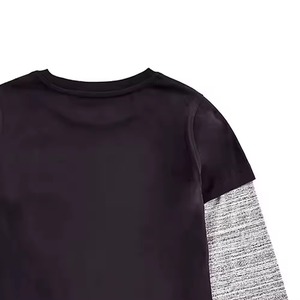 เสื้อยืดผู้ชายแบบสั่งทำพิเศษ แขนสั้นสองชั้น ผ้าเจอร์ซีย์ 220 กรัม ผ้าฝ้าย 100% แห้งเร็ว ทรงหลวม - Product Image 3