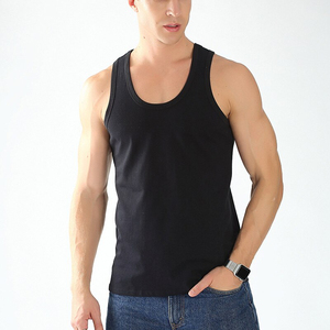Versatile Sports Vest Fitness Enthusiasts Quick-Dry Lightweight Spandex/Cotton Fabric Summer Tank Sleeve Style <b>Singlet</b> Letter - Product Image 5