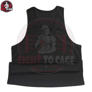 High Performance Black Color Good Selling Unique Design Wear Breathable Ultra-Lightweight Comfortable Fitness <b>Singlets</b> For Adult - Product Image 4