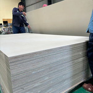 Tablero de MDF con chapa de álamo de doble cara personalizado, 1220x2440x18mm, resistente al agua, ecológico, E0, E1, para cocina y construcción - Product Image 6