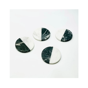 Modern Design Eco-Friendly <b>Marble</b> <b>Coasters</b> Durable Washable Natural Stone for Kitchen Use - Product Image 6