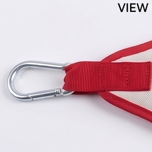 Correa Ajustable Roja para Abdominales con Gancho Metálico para Levantamiento de Pesas, Entrenamiento de Fuerza, Soporte Antideslizante, Bandas de Suspensión Abdominales - Product Image 6