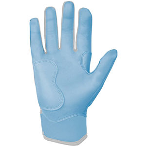 Gants de frappeur de baseball en cuir personnalisés OEM pour adultes, usage professionnel, fermeture auto-agrippante, XXL, ambidextres, durables - Product Image 2