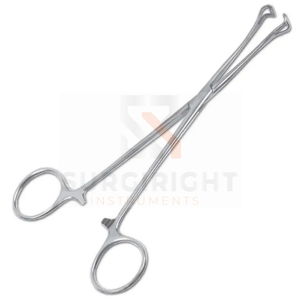 High Quality Steel 6" (15cm) Allis Tissue Forceps Surgical Intestinal Grasping 4x5 Tooth Manual Instrument Set By <b>Blush</b> Surgical - Product Image 1