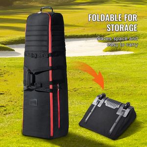 Borsa da Viaggio per Golf in Nylon 1000D Resistente, Custodia Morbida per Esterni, Valigia Imbottita Resistente all'Usura per Attrezzatura da Golf - Product Image 5