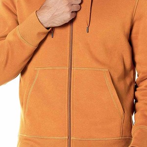 Sweat-shirts à fermeture éclair personnalisés fabriqués au Pakistan pour hommes, couleur unie, polaire respirant, vente en gros à bas prix, sweat-shirt à fermeture éclair pour hommes - Product Image 5