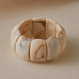 Bangle <b>Bracelets</b> for Women, Resin Bamboo Brown Stretchy <b>Bracelet</b> <b>Stack</b>, Fashion Jewelry for Women - Product Image 3