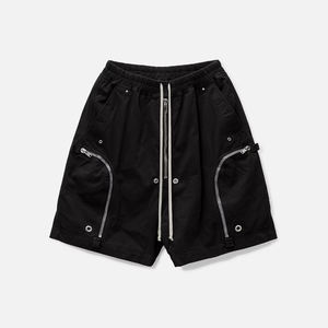 Pantalones Cortos Cargo Negros para Hombre TITAN TREAD WEAR, Cintura Media, Estilo Utilitario, Bolsillos con Cremallera, Ropa de Verano, Impermeables, Mezcla de Poliéster y Algodón - Product Image 5