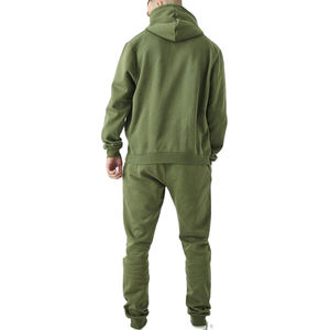 Conjunto Deportivo de Dos Piezas para Hombre, Negro, Premium, de Algodón y Poliéster, con Logotipo Personalizado, para Gimnasio, Running, Fabricante OEM ODM - Product Image 6