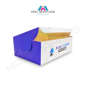 กล่องกระดาษสีขาว หรือกล่องหลากสี ปรับแต่งได้ ราคาส่ง ราคาถูก กล่องบรรจุภัณฑ์กระดาษ