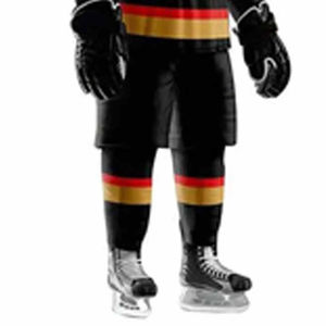Maillot de hockey sur glace personnalisé pour hommes, broderie sur mesure, coupe et couture, design vierge, impression par sublimation sur maille, uniforme rouge, vente en gros - Product Image 5