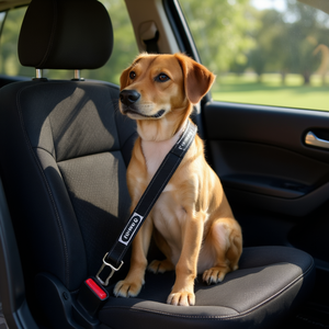 Cinturón de Seguridad para Mascotas Yommy, Ajustable de 40-60 cm, Cinturón de Seguridad para Perros en el Automóvil - Product Image 3