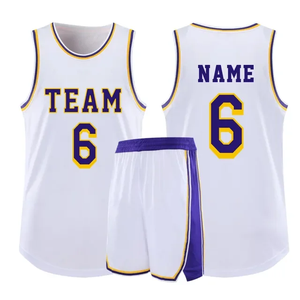 Camiseta de Baloncesto Personalizada de Poliéster, Ropa de Baloncesto Transpirable para Hombre, Uniforme de Equipo de Club, Camiseta de Baloncesto de Secado Rápido para Adultos - Product Image 6