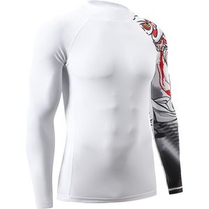 Rashguard de qualité supérieure pour hommes, MMA BJJ, personnalisé, sublimé, compression, sans Gi, Jiu Jitsu Brésilien, respirant, vêtements d'entraînement - Product Image 6