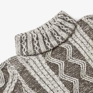 Pull en tricot pour femme - Pull ample et oversize pour l'hiver - Pull doux et chaud de couleur unie pour femme - Pull respirant et tendance - Product Image 3