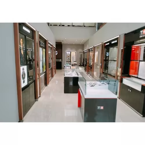 Luxury Watch Showroom Interior Design Premium Store Interiors Elegant Display Counters Glass Cabinets Smart LED <b>Lighting</b> Setup - Product Image 4