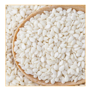 Semillas de Sésamo Naturales Descascarilladas, Blancas, Crudas, para Consumo Humano, Libres de OMG, Frescas, Certificadas por APEDA, 100% Naturales, Indias - Product Image 1