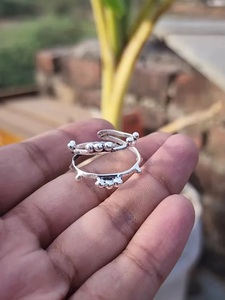 925 Sterling <b>Silver</b> Minimalist Band <b>Ring</b> Handmade Bohemian <b>Dainty</b> Stackable <b>Ring</b> Elegant Fine Jewelry Gift for Women - Product Image 2