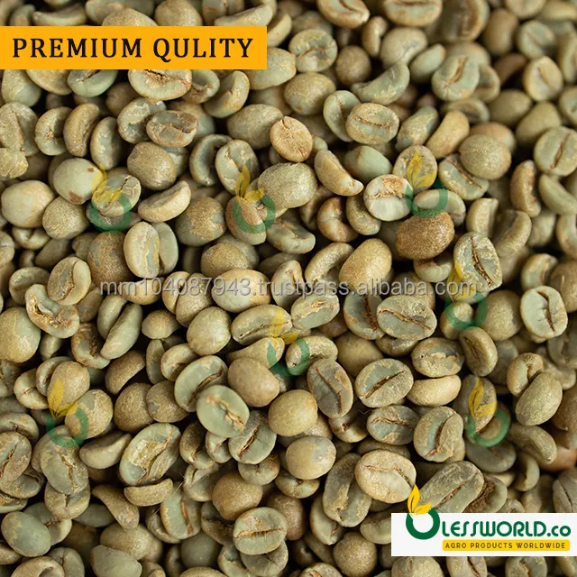 Premium Kwaliteit Goedkope Prijs Grote <span class=keywords><strong>Braziliaanse</strong></span> Groene Arabica Koffieboon Prijs Van Rauwe Koffieboon.