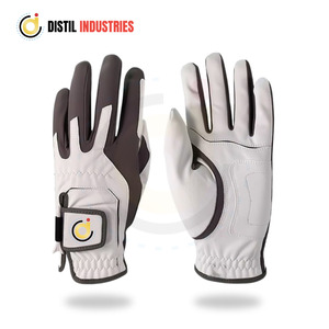 International Men Golf Gloves All Weather Soft Gloves Non-slip Cabretta Leather <b>Light</b> Weight Long Lasting Hand Fit Sports - Product Image 1