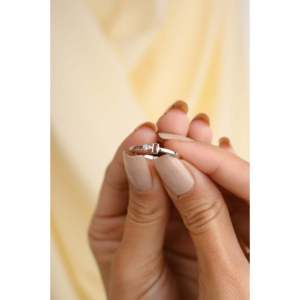 14K Solid Gold Baguette Tourmaline and Diamond Eternity <b>Ring</b> <b>Resizable</b> - Product Image 6