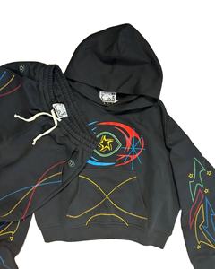 Conjuntos de dos piezas para hombre, chándal personalizado, pantalones de nailon, chándal holgado de algodón, conjunto de chándal personalizado para hombre - Product Image 3