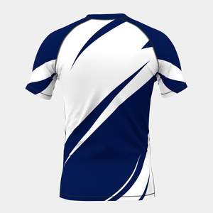 Rashguard léger à manches courtes et écologique |   T-shirt de compression unisexe pour entraînement fitness (polyester/spandex) - Product Image 2