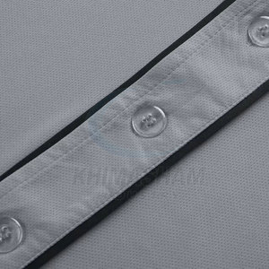เสื้อเบสบอลแขนสั้นระบายอากาศได้ดีพรีเมียมพร้อมผ้าเนื้อนุ่มสำหรับผู้ชาย-สวมใส่ได้ทุกวันในฤดูร้อน - Product Image 4