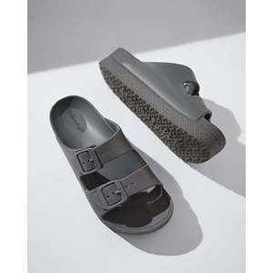 Sandalias Planas de Moda para Mujer Zaya, Transpirables, Punta Abierta, Decoración de Lazo, Plantilla de PVC/PU/Goma, Cierre de Correa, Plataforma, para Exteriores - Product Image 2