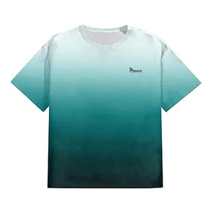Camiseta Sublimada Unisex Extra Grande Personalizada, Corte Casual, Transpirable, de Secado Rápido, 100% Algodón, Manga Corta, Venta al Por Mayor - Product Image 4