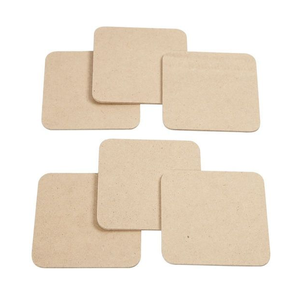 Sous-verres et tapis en MDF pour sublimation, supports vierges en bois MDF, nouveaux sous-verres de table personnalisables pour artisanat - Product Image 4