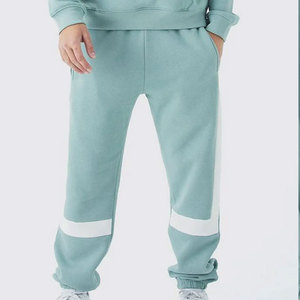 Conjunto Deportivo Gris para Hombre con Capucha, Sudadera y Pantalones Largos de Color Sólido, con Bolsillos Laterales y Cintura Elástica, para Otoño - Product Image 6