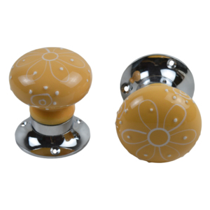 Shiny <b>Ceramic</b> <b>Knobs</b> Best for Multiple Wood Furniture Use Design Decor Black Colored Finishing Design Drawer Pull - Product Image 5
