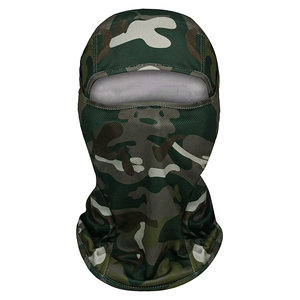 Cagoule d'hiver coupe-vent et anti-UV réutilisable à 1 trou, couvre-visage intégral respirant 100 % polyester, unisexe, style image, couvre-chef - Product Image 1