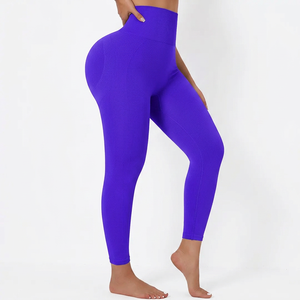 Leggings de Cintura Alta para Mujer, Pantalones de Yoga Sin Costuras, Ropa Deportiva para Gimnasio, Fitness, Entrenamiento, Running - Product Image 4