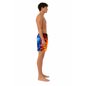Custom All Over Sublimation Print Swim Shorts <b>Men</b>’s Quick Dry Beach Board Shorts OEM Logo Swimming <b>Trunks</b> Manufacturer - Product Image 4