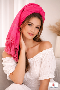 Pañuelo Estampado Premium para Mujer, Suave y Ligero, Pañuelo Cuadrado para la Cabeza, Accesorio de Moda, Estilo Veraniego, Venta al Por Mayor - Product Image 6