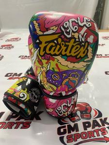 Nouveaux gants de boxe Fairtex Full Print Hand Grip Sanda, antidérapants, respirants, pour l'entraînement de Muay Thai, MMA, Kickboxing - Cuir - Product Image 6