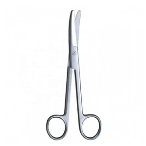 Ciseaux chirurgicaux courbés sur mesure de haute qualité en acier, instrument médical manuel jetable - Product Image 4