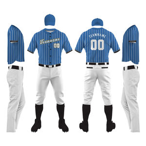 Uniforme de Béisbol Personalizable para Hombre, Pantalones Cortos que Brindan una Identidad de Equipo Nítida, Gestión de la Humedad, Ajuste Cómodo para Largas Jornadas en el Campo - Product Image 1