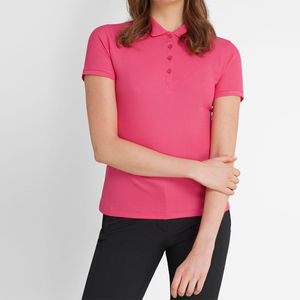 Camisas Polo de Algodón y Poliéster para Mujer, Estilo Casual, Precio al por Mayor, Nuevo Estilo 2025, Transpirables - Product Image 1