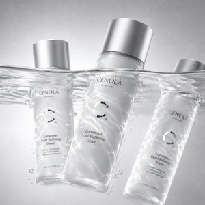 Tónico Refinador de Perlas Luminosas CENOLA 150ml, tónico iluminador con aloe, esencia refinadora para la piel, purifica, mejora la belleza, restaura la salud. - Product Image 1