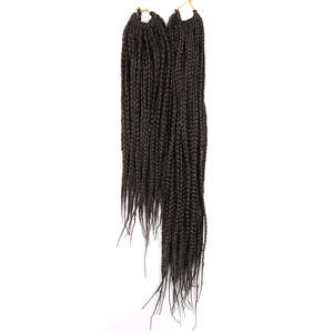 Extensions de cheveux synthétiques tressées en boîte, 14 pouces, style Mini <span class=keywords><strong>Mambo</strong></span> Twist, pour femmes afro – Vente chaude - Product Image 2