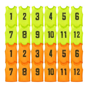 Chalecos de Entrenamiento de Malla de Nailon para Equipos, Chalecos Deportivos, Camisetas, Chalecos de Entrenamiento para Adultos, Baloncesto, Fútbol, Fútbol Americano, Transpirables y Ligeros - Product Image 1