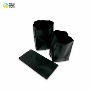 High Quality Black Plastic Nursery Poly Grow <b>Bags</b> 20x20cm 1.58L Plant Seedling <b>Bag</b> for <b>Vegetable</b> Flower Nursery - Product Image 4