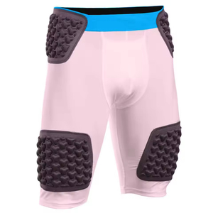 High Street Style American Football Girdle Custom Printed Padded Corduroy Eco-Friendly <b>Compression</b> Elastic Waist <b>Men's</b> <b>Short</b> - Product Image 6