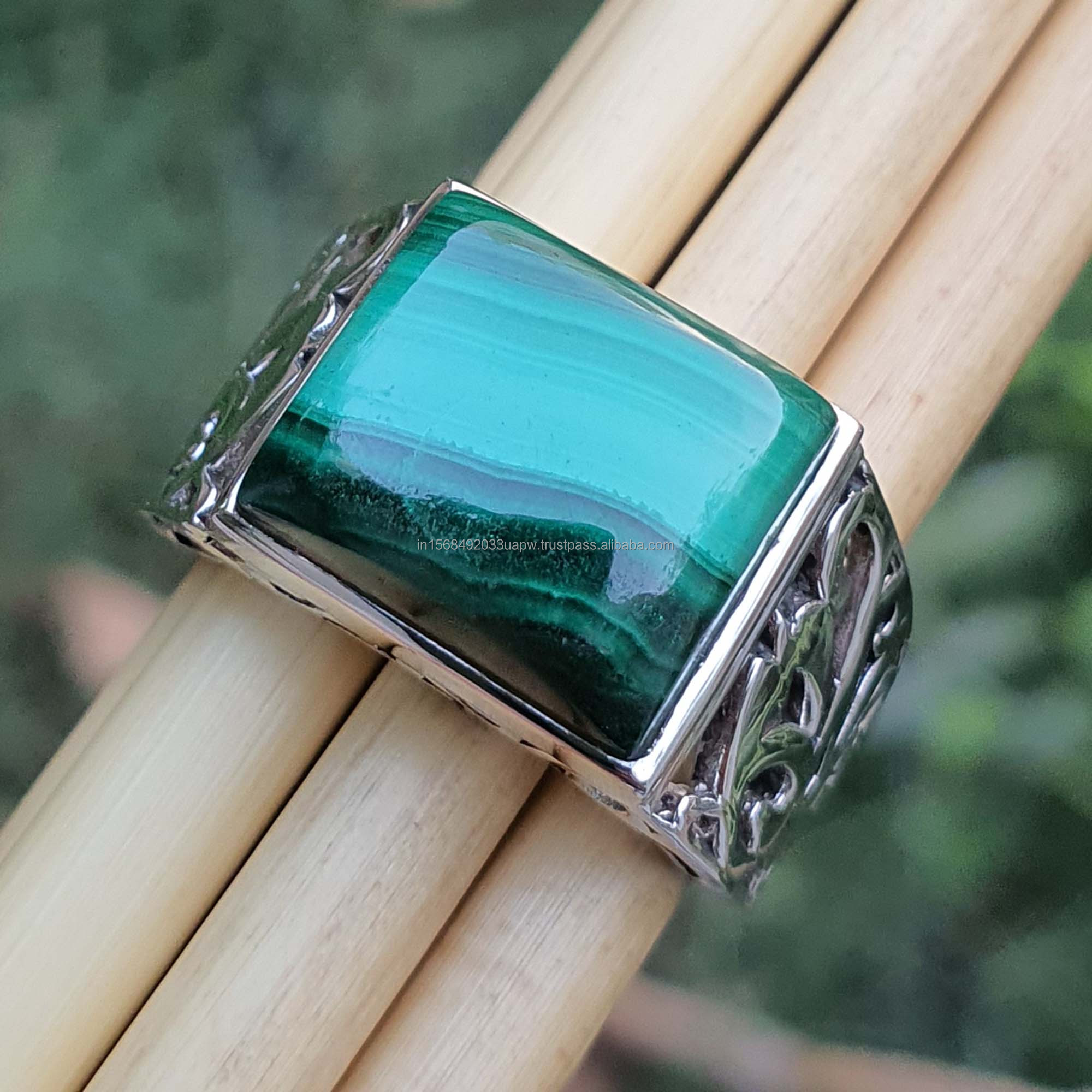 Anillo De Plata Con Flores Y Hojas, Grabado Con Motivo Floral Art Déco Y Hojas En Espiral, Plata De Ley Maciza, Anillo De Boda Para Hombre Y Mujer - España